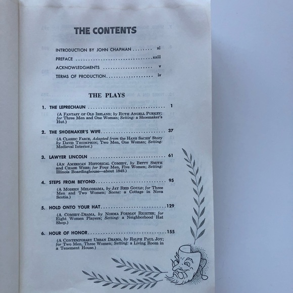 Plays For Players Play Production Guide Verne Powers 17 Plays 1957 Hardcover - Picture 7 of 9